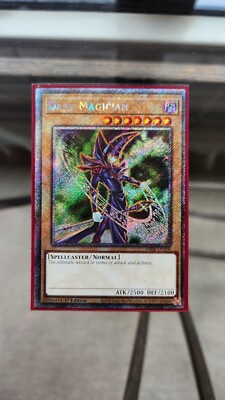  DARK MAGICIAN... YUGIOH!...Platinum Rare-image