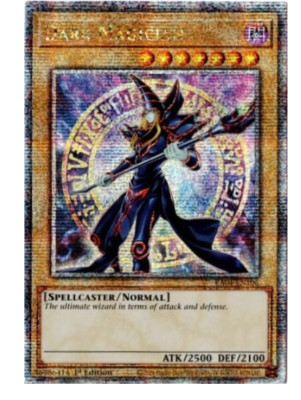 Dark Magician (8th Art) - RA04-EN106 - Quarter Century Secret Rare-image
