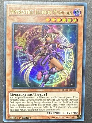 Apprentice Illusion Magician LEDD-ENA03 Legendary Dragon Decks 1st Edition A50-image