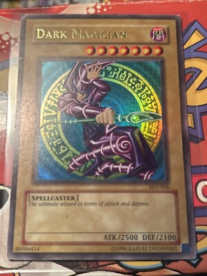 Dark Magician SDY-006 1996 Starter Deck: Yugi Unlimited-image