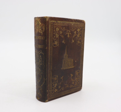 1847 Christian Psalmody: A New Collection of Psalms & Hymns - Antique Book-image