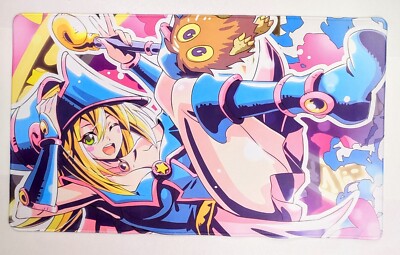 Dark Magician CCG Playmat - Yu-Gi-Oh! TCG Playmat - Kuriboh Card Game Mat 24in-image