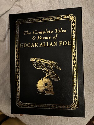 COMPLETE TALES AND POEMS OF EDGAR ALLAN POE Easton Press Leather Bound SEALED-image