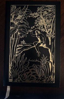 Edgar Rice Burroughs Tarzan of the Apes’ Easton 1995 Leather HC Collectible-image