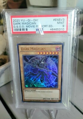 Yugioh Dark Magician MVP1-ENSV3 Limited Edition PSA 9 🔥-image