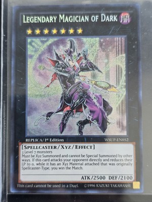 Yu-Gi-Oh! Legendary Magician of Dark Replica 1st Ed WSUP-EN052-image