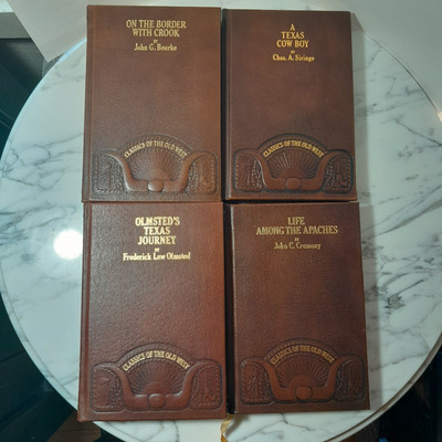 MINT Classics of Old West Time Life Lot of 4 Bourke, Siringo, Olmstead, Cremony-image