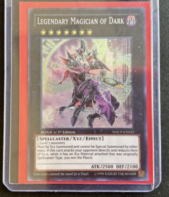 Legendary Magician of Dark WSUP-EN052 Prismatic Secret Rare 1st Ed Yugioh NM-M-image