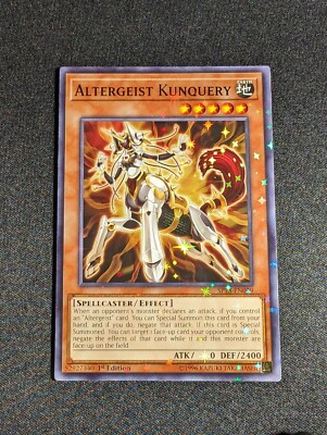 Yu-Gi-Oh! Altergeist Kunquery SP18-EN029 1st Editon Starfoil Rare NM-image