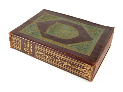 World's Great Detective Stories One Volume Ed. Embossed Leather Walter J. Black-image