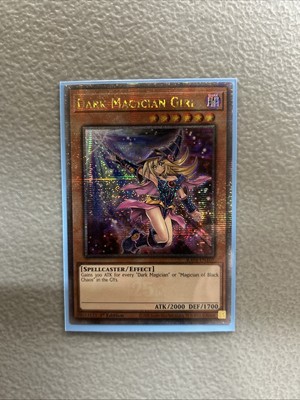 Dark Magician Girl (7th Art) - Quarter Century Secret Rare - RA04-EN107 - NM+-image
