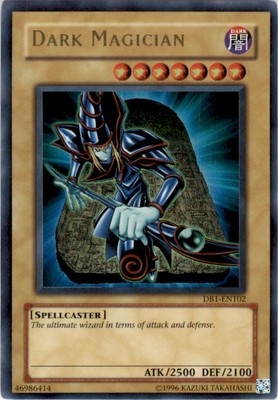 YugiOh Dark Beginning 1 DB1-EN102 Dark Magician Ultra Rare-image