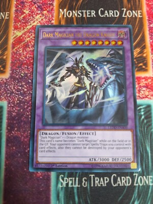 Yu-Gi-Oh! Dark Magician The Dragon Knight LEDD- ENA00 Ultra Rare 1st Edition NM-image