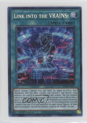 2022 Yu-Gi-Oh! - Tin of the Pharaoh's Gods 1st Edition Link into VRAINS! 7ba-image