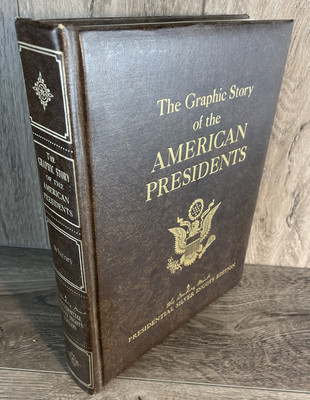 The Graphic Story of the American Presidents Leather Version By Danbury Mint-image
