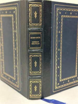 MOBY-DICK- COLLECTABLE SPECIAL EDITION -OXFORD UNI-FRANKLIN LIB-LEATHER COVER-VG-image