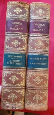 The Works of Honore de Balzac. V. 5 And 15, 1901 [Leather Bound]-image