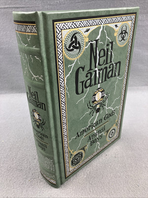 American Gods + Anansi Boys Barnes and Noble Collectible Edition Gaiman Leather-image
