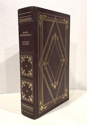David Copperfield Franklin Library Charles Dickens Leather 1980 Hardcover Illust-image