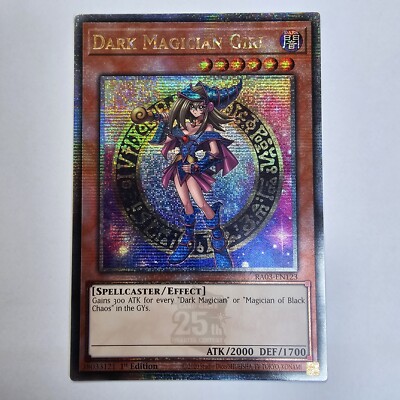 Dark Magician Girl - RA03 EN123 - Quarter Century Rare - Yugioh - Euro-image