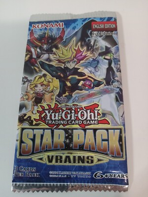 Yu-Gi-Oh Star Pack VRAINS 1st Edition Booster - Sealed 2014 Gravity Feed Pack-image