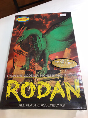 Aurora Rodan From The Godzilla Monster Movie Series Plastic Assembly Kit 2000-image