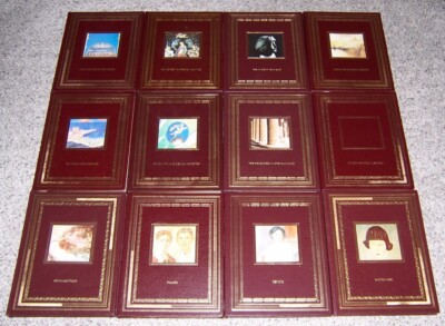easton press GLORIOUS ART 12 vols Michelangelo Kandinsky Renoir Pompei Gauguin-image