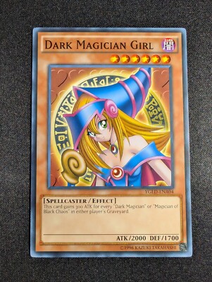 Yugioh - Dark Magician Girl YGLD-ENA04 Unlimited Edition Common NM-image