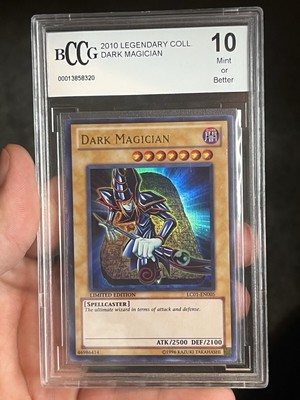 Dark Magician LC01-EN005 Limited Edition Ultra Rare Legendary Collection YuGiOh-image