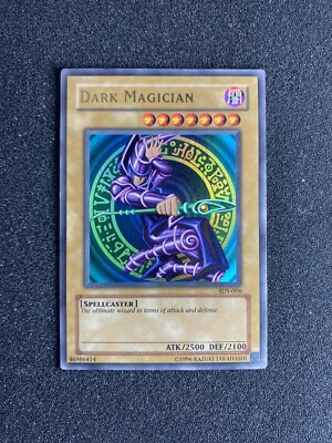 Yu-Gi-Oh! ULTRA RARE Dark Magician SDY-006 MP-image