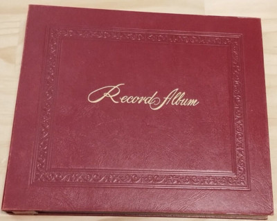 Antique Leather Bound Decca Record Albums for LP's-image
