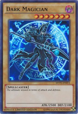 Near Mint x 1 Dark Magician - MVP1-ENSV3 - Ultra Rare - Limited Edition MVP1-ENS-image