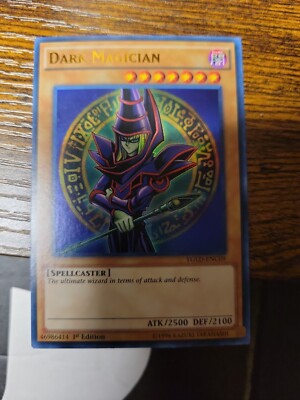 Yu-Gi-Oh Card - YGLD-ENC09 - DARK MAGICIAN (ultra rare holo) - NM/Mint-image