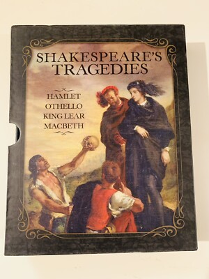 William Shakespeare TRAGEDIES  Deluxe Slipcase edition Illustrated-image