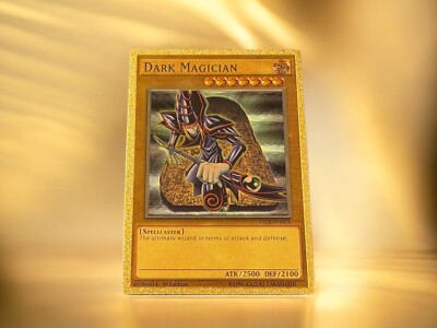 Dark Magician (Alternate Art) - Golden Holo - DIY Orica - Yugioh-image