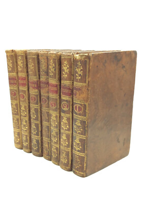 THE WORKS OF LAURENCE STERNE, A.M. - 7v. - 1783 - Leather - Anthology - Anglican-image