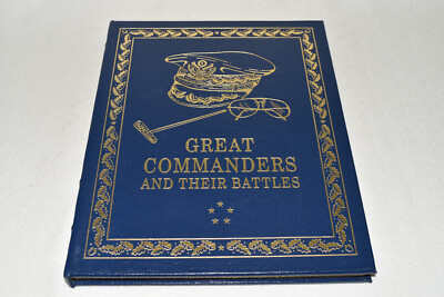 Easton Press GREAT COMMANDERS OF THE WORLD Livesay 1987 1ST ED LEATHER FINE/RARE-image