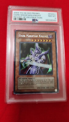 2004 Dark Magician Knight ROD-EN001 PSA 8-image