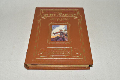 Easton Press THE WHITE COMPANY NC Wyeth Arthur Conan Doyle LEATHER 1997 1ST FINE-image