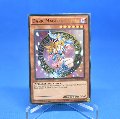 Yu-Gi-Oh! Dark Magician Girl [YGLD-ENB03] Ultra Rare 1st Ed VLP-image