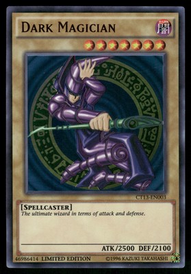 Yugioh! Dark Magician CT13-EN003 Ultra Rare-image