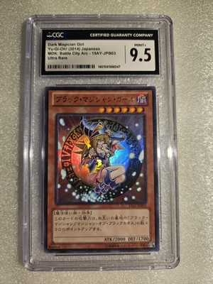Yu-Gi-Oh CGC 9.5 Japanese Dark Magician Girl: Battle City Arc - 15AY-JPB03-image