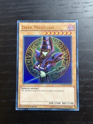 Dark Magician (C) - YGLD-ENC09 - Ultra Rare - Unlimited Edition NM-image