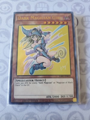 Yugioh Dark Magician Girl LART-EN019 Ultra Rare Lost Art Promo Sealed! ORIGINAL!-image