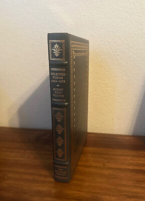 ROBERT PENN WARREN Selected Poems 1923-75, Franklin Library, Signed Ltd Ed, 1981-image