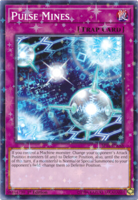 Pulse Mines - SP18-EN046 - Starfoil Rare - 1st Edition x1 - Near Mint-image