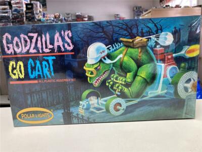 Polar Lights 987 Godzilla's Go Cart model kit-image