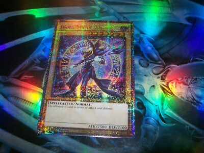 Dark Magician 8th Art 1st Edition Quarter Century Secret Rare RA04-EN106-image