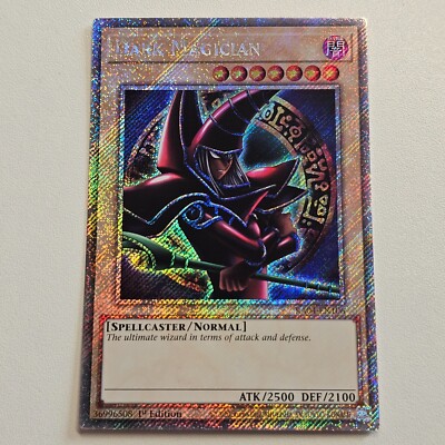 Dark Magician - RA04 - Platinum Secret Rare - Yugioh Euro ARCANA Art-image