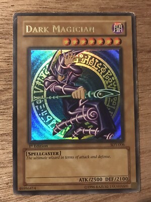 Yugioh  card Dark Magician SDY-006 1st Edition)-image